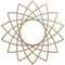 Ekena Millwork Eleanor Wood Fretwork Pierced Ceiling Medallion, Hickory, 40"OD x 15 3/8"ID x 3/8"T CMWP40X40X0375EAHI - alternate 1